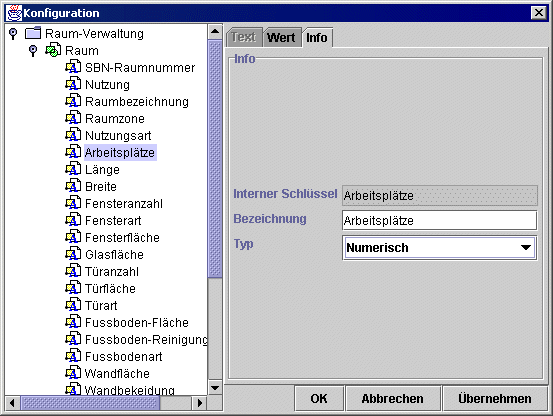InfoKarte Attribut