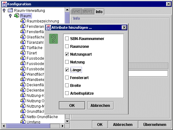 Attribut hinzufügen