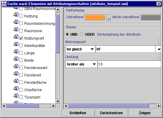 AttributSuche