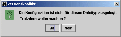 Meldung Konflikt