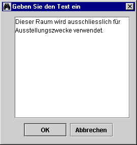 Anmerkung eingeben