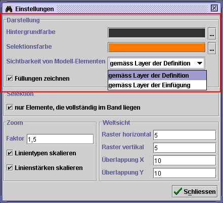 Einstellungen